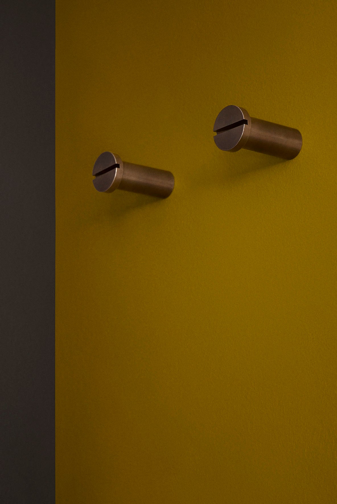 Large KBH Hang Dark Brass