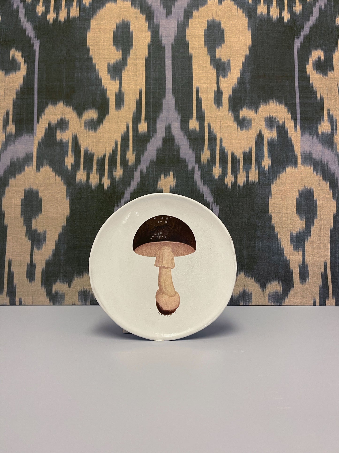 Agaric Fuligineux Dinner Plate