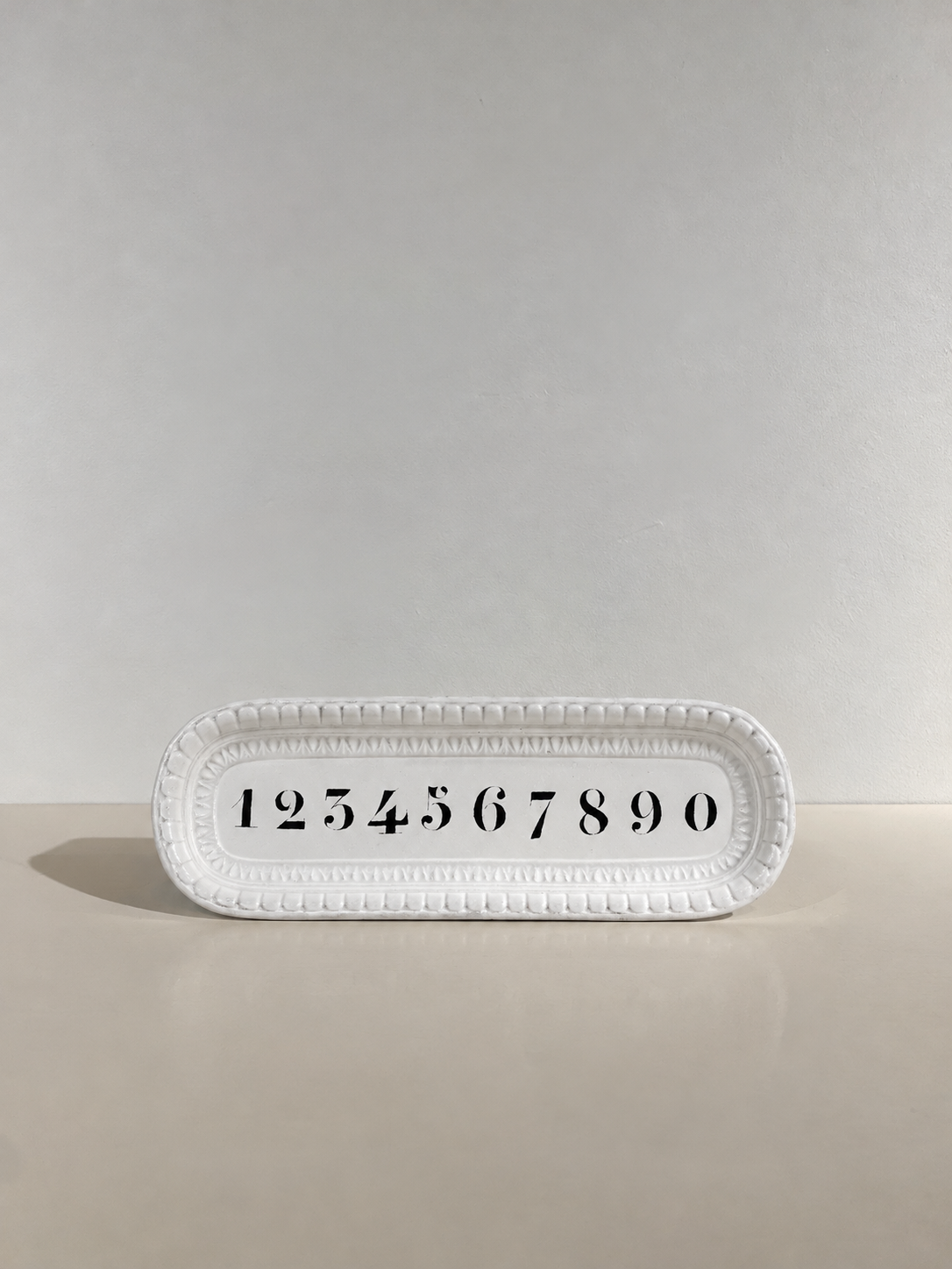Numbers Platter