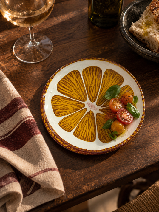 Medium Orange Plate