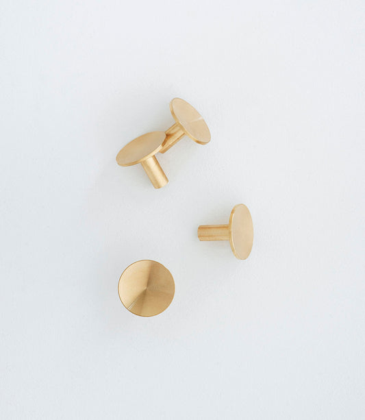 Large KBH Knob Brass