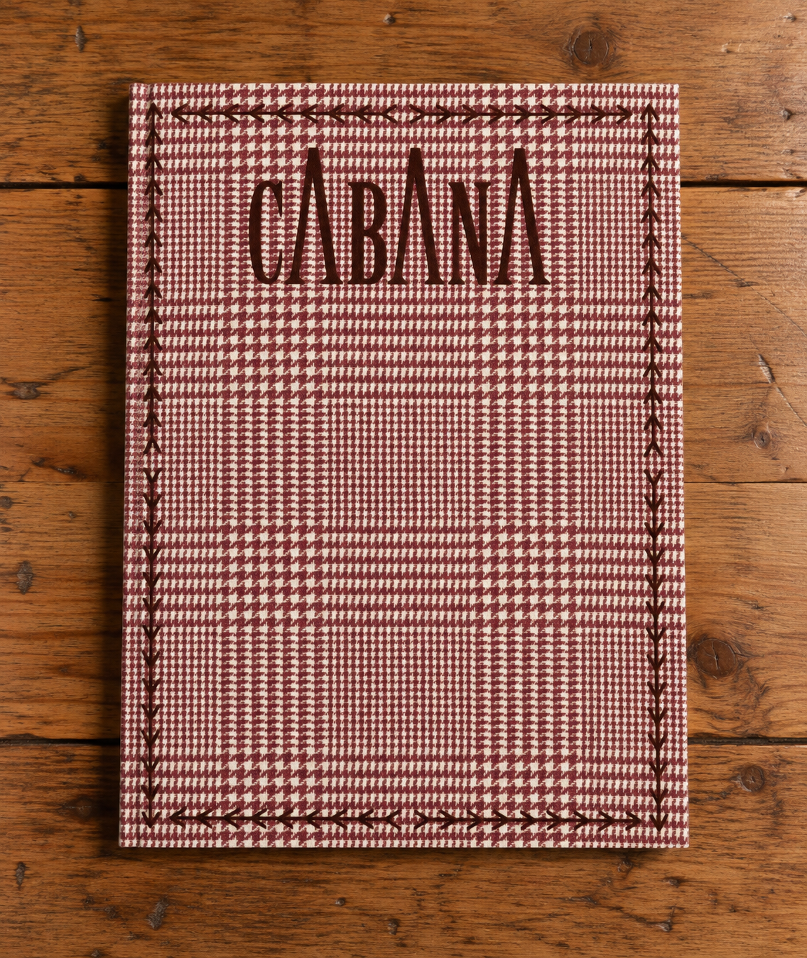 CABANA Magazine Issue 26 – Brunello Cucinelli - Burgundy Check