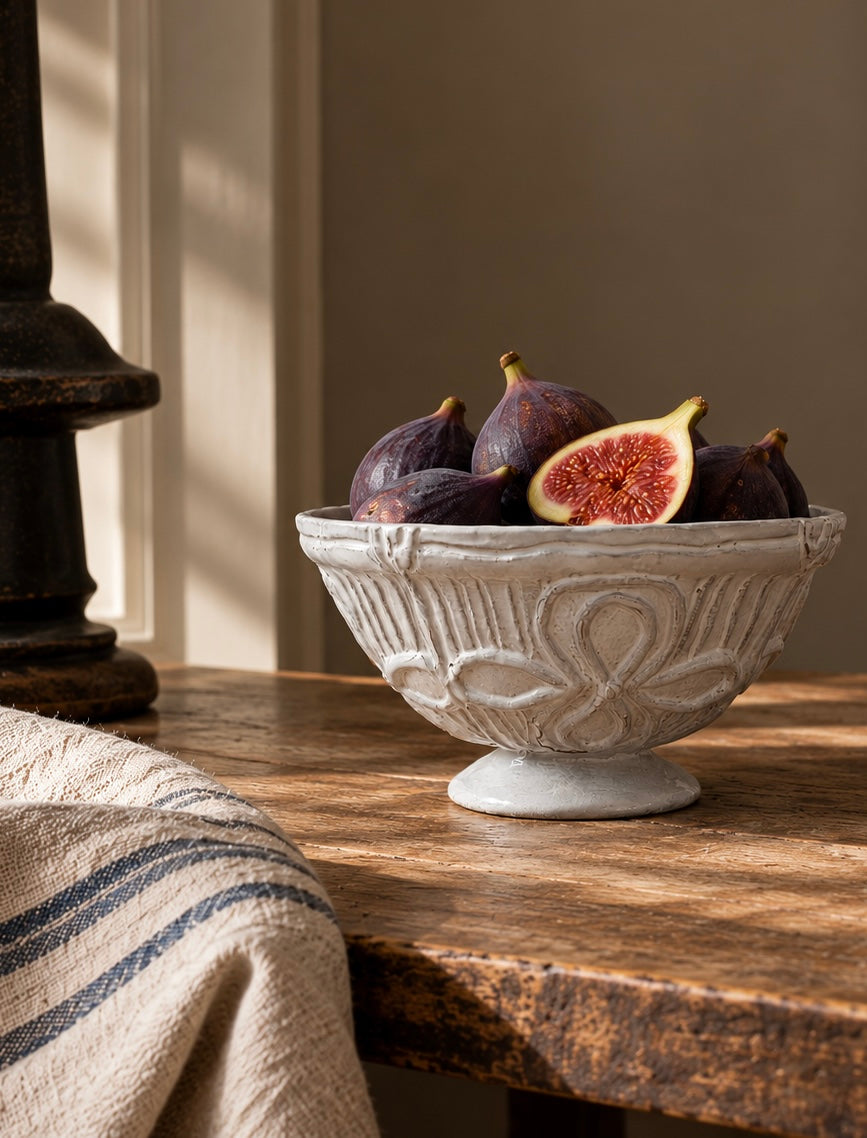 Embroidered Clover Bowl