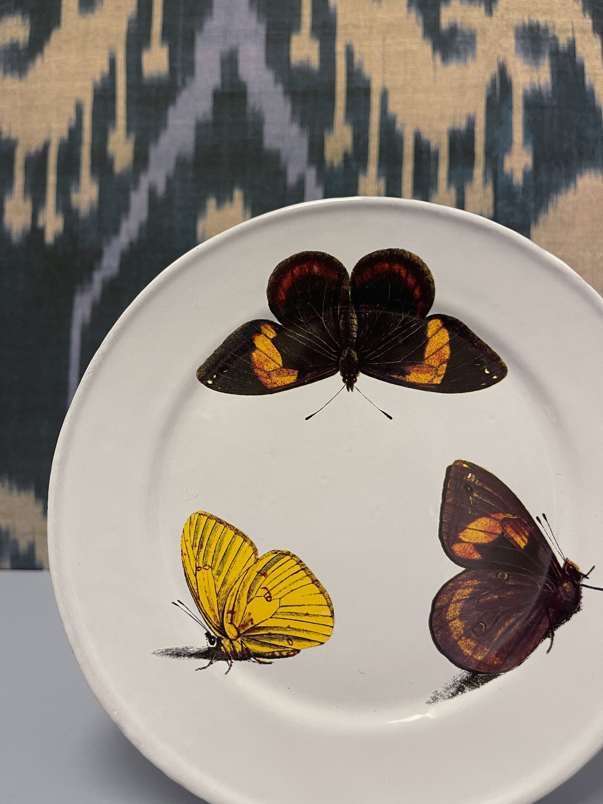 Three Butterflies Plate