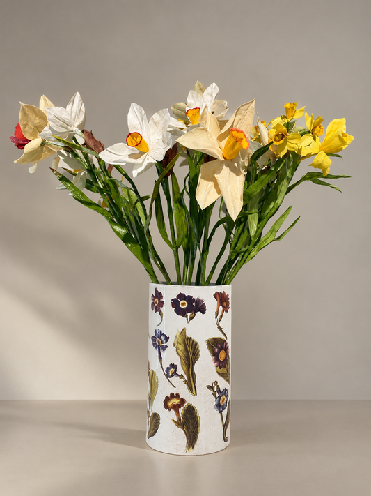 John Derian Calico Flora Vase