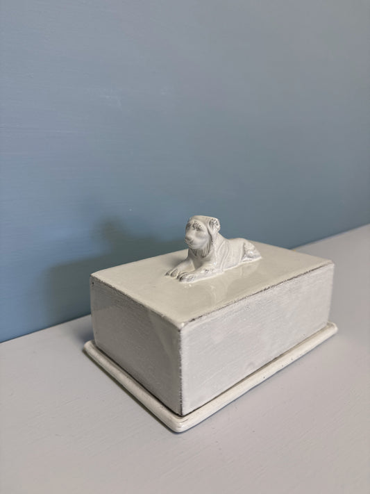 Lion Butter Dish