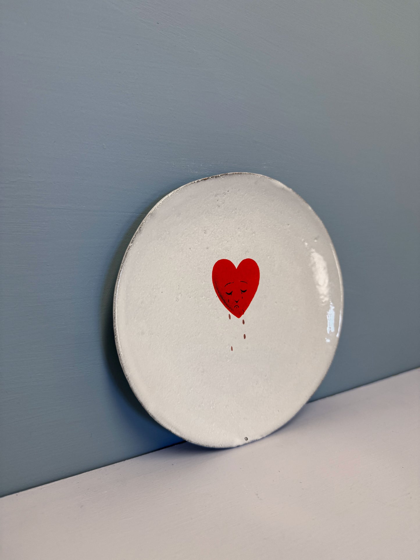 Crying Heart Saucer