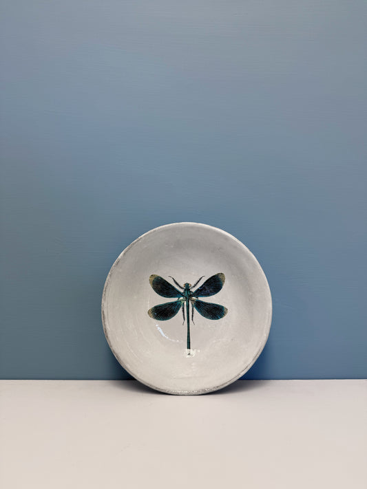 Dragonfly Soup Plate