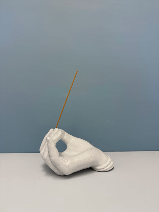 Hand incense holder