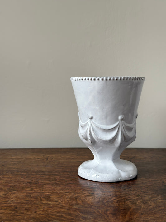 Large Petulla Goblet With Drapery