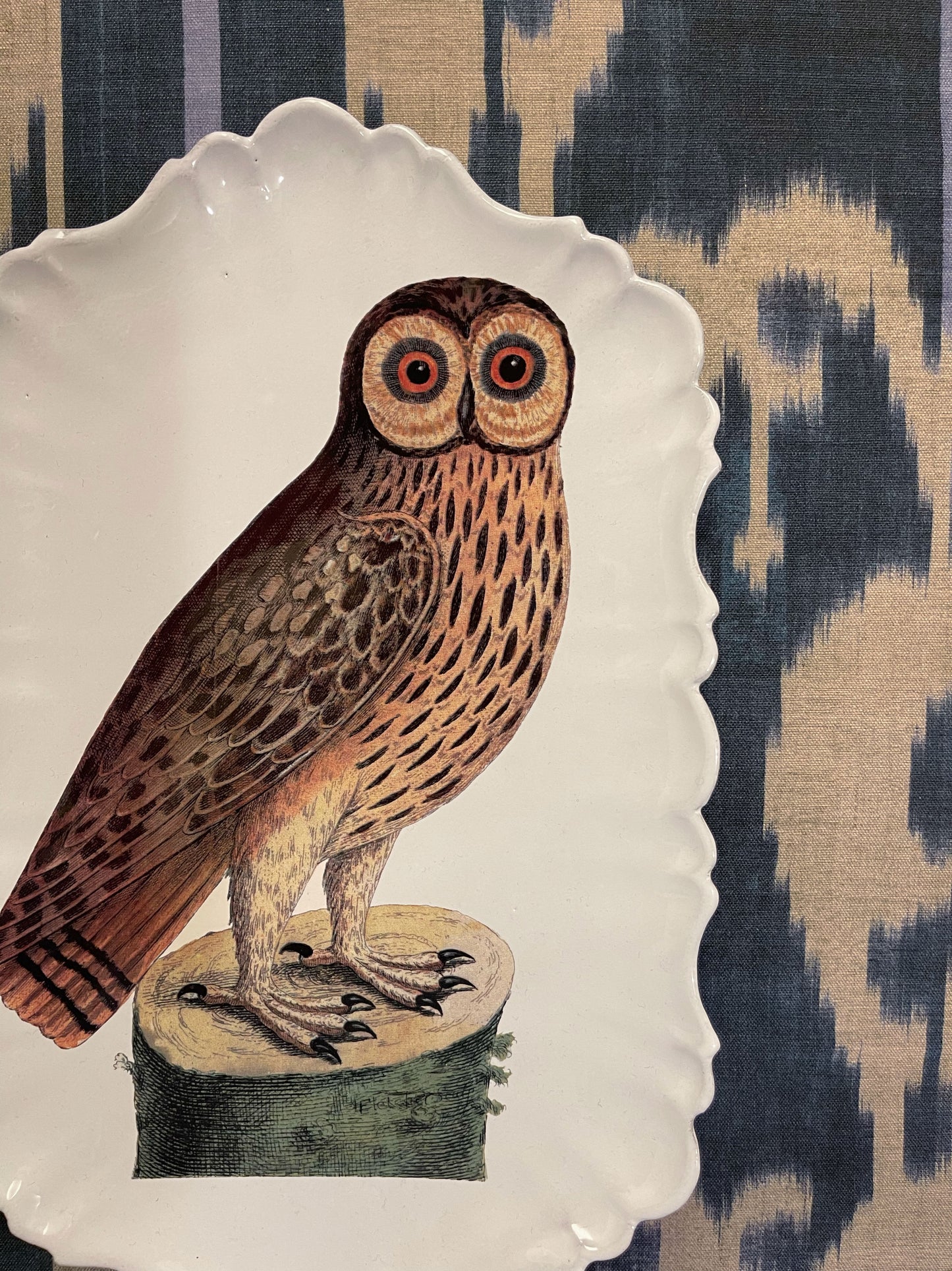 John Derian Owl Platter