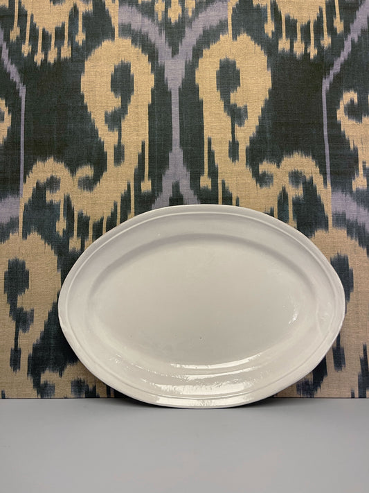 Large Deep Oval Simple Platter