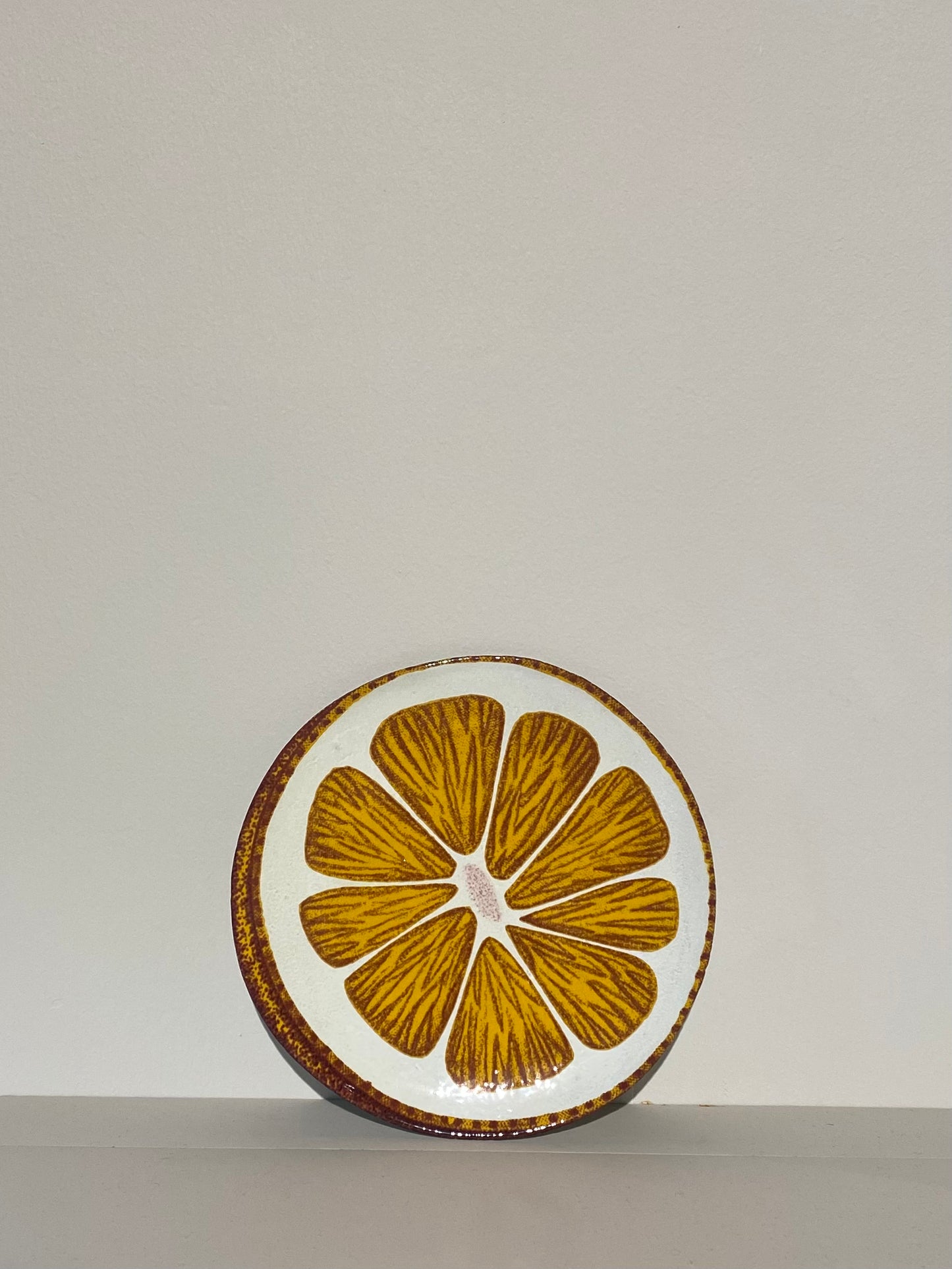 Medium Orange Plate