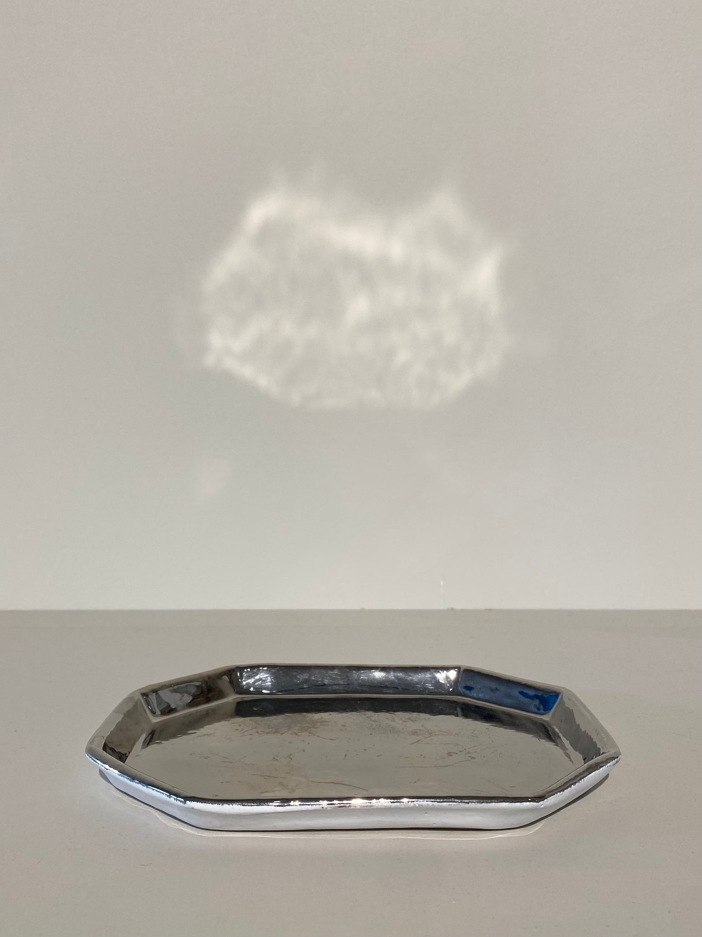 Octave Silver Dessert  Plate
