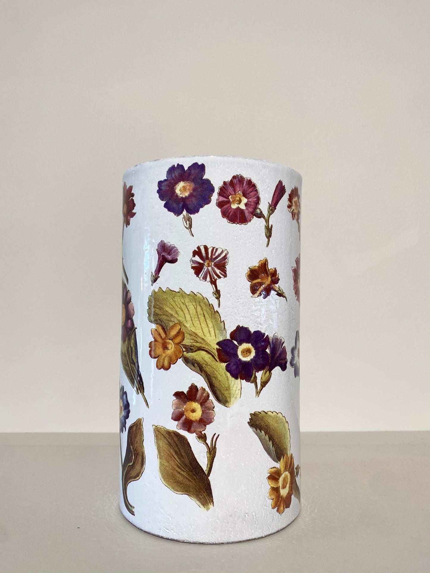 John Derian Calico Flora Vase