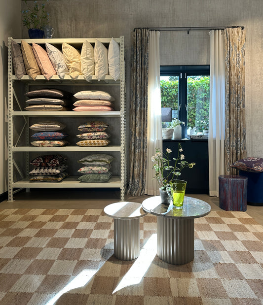 HEIM Checkered Jute Rug 250cm x 350cm