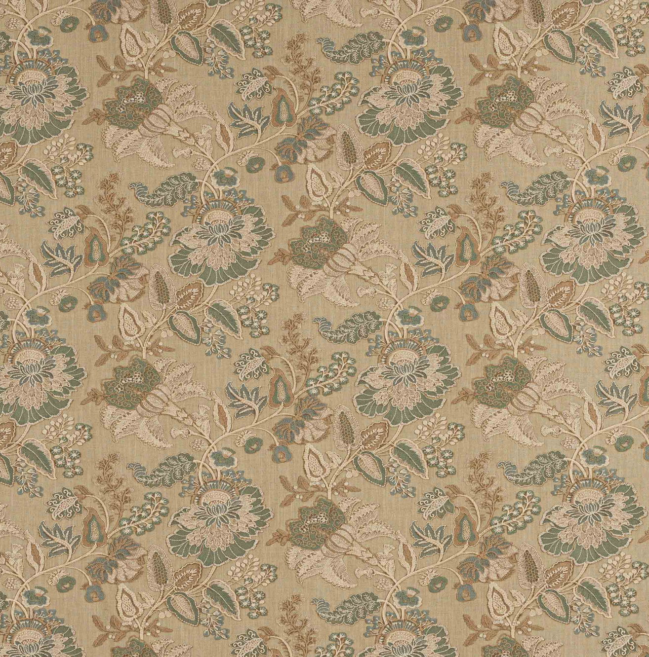 Cassia Fabric Old Blue - 1 meter