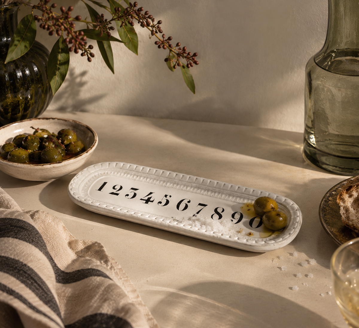 Numbers Platter