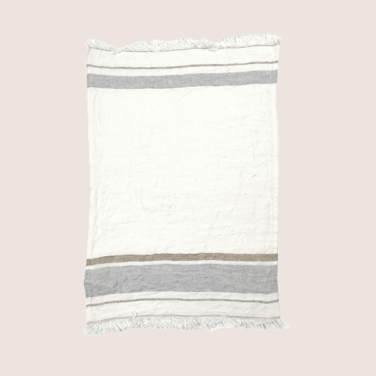 The Belgian Guest Towel - Oyster White