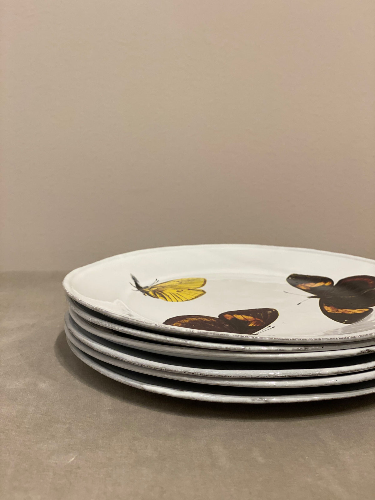Three Butterflies Plate