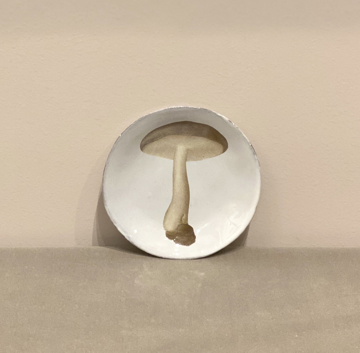 Agaric Nebuleux Plate